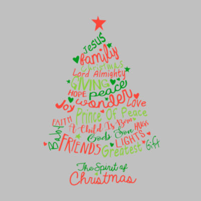 Spirit of Christmas Tree Kids Design