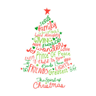 Spirit of Christmas tree Mens Design