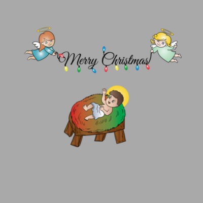 Merry Christmas lights onsie Design