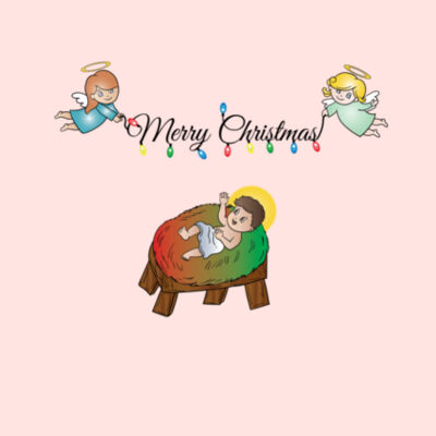 Merry Christmas lights baby Design