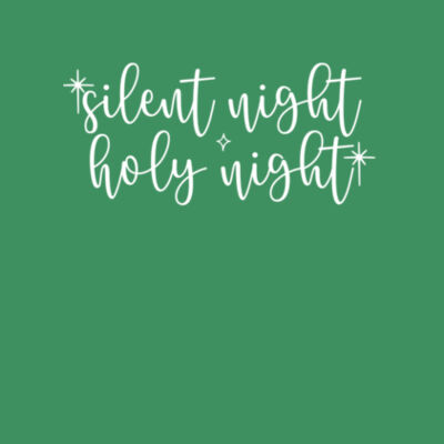 Silent night Women's Tee Design