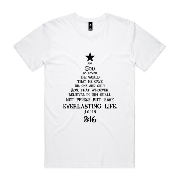 John 3:16 Tree black Thumbnail