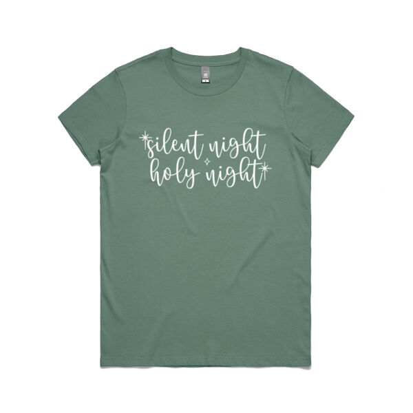 Silent night Women's Tee Thumbnail